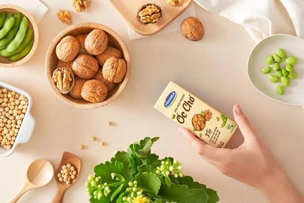 Sữa Đậu nành Óc chó giúp bảo vệ sức khỏe tim mạch của bạn