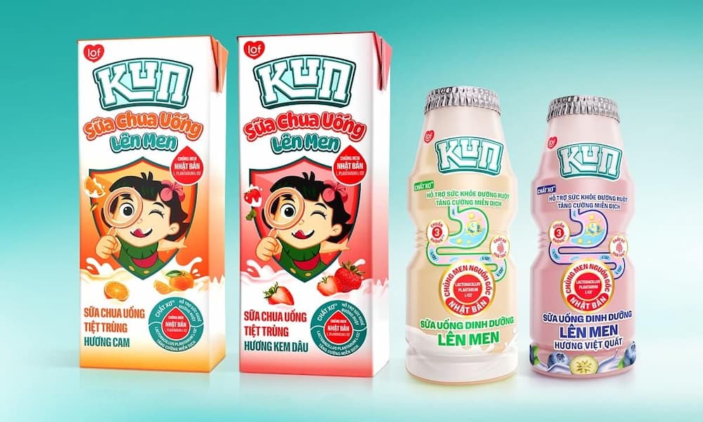 Tìm hiểu về thương hiệu sữa Kun