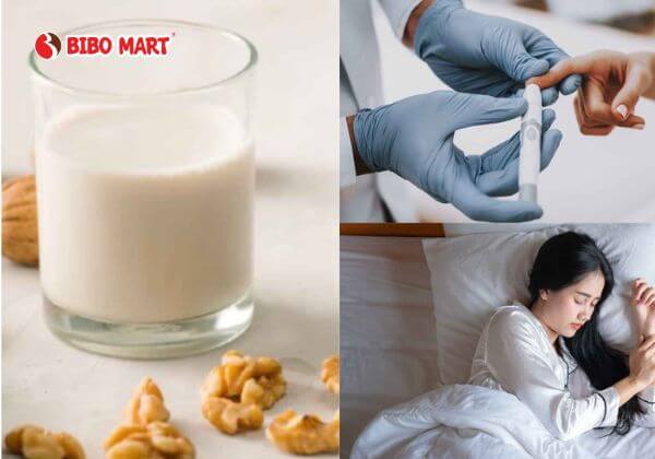 Những người nên uống sữa óc chó