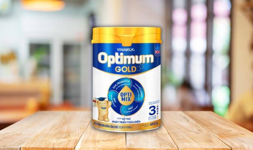Sữa Optimum Gold 3 danh cho trẻ từ 1-2 tuổi