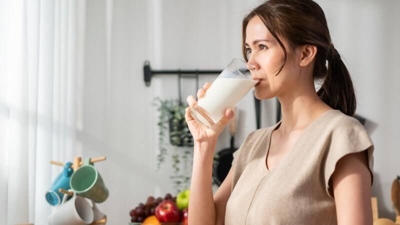 Một cốc sữa cô đặc giúp bổ sung năng lượng hiệu quả