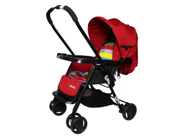Xe đẩy 2 chiều Seebaby T11 Plus có thể đẩy hai chiều giúp mẹ dễ quan sát bé