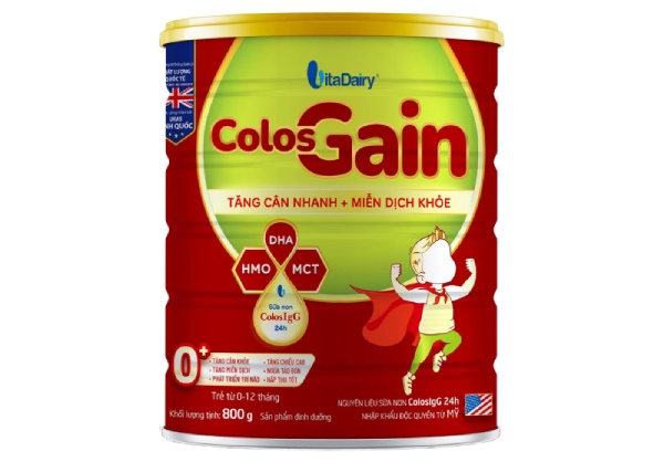 Sữa non cho trẻ sơ sinh Colos Gain 0+