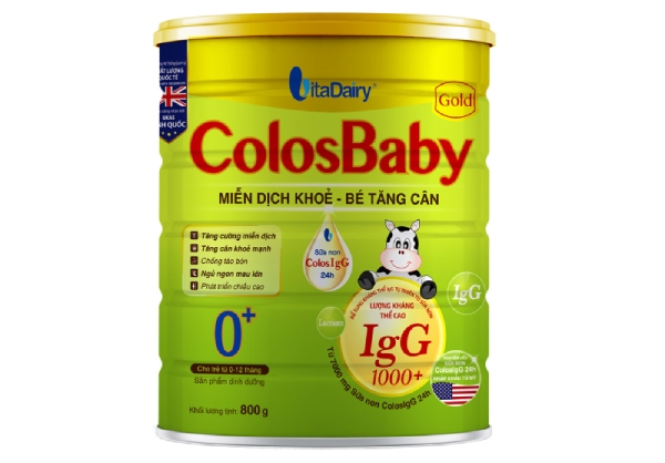 Sữa non ColosBaby 0+ 800g cho trẻ 0 - 12 tháng