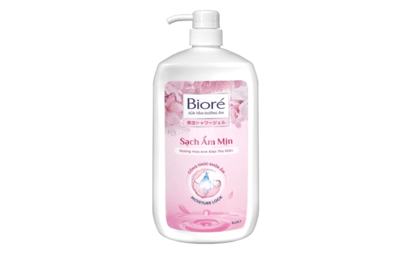 Sữa tắm dưỡng ẩm Nhật Bản Bioré hương hoa anh đào
