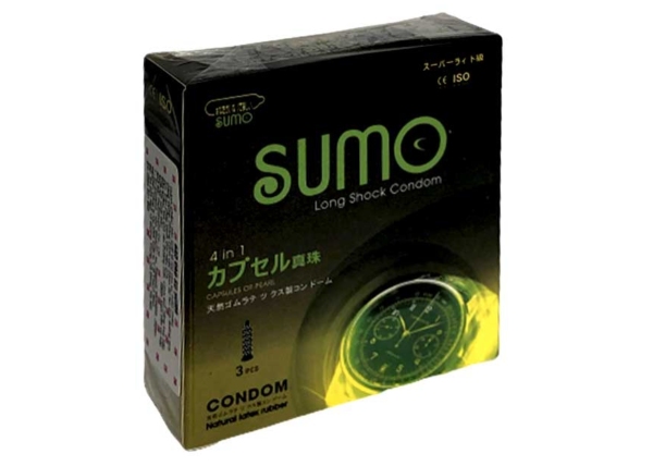 Bao cao su Sumo 4 in 1 nội địa Nhật Bản