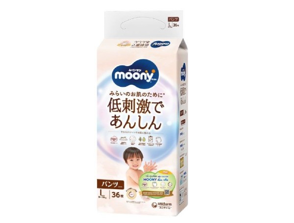 Tã quần Moony Natural size L