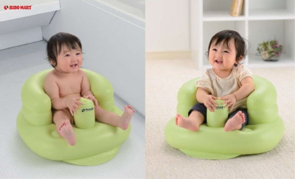 Ghế phao tập ngồi Richell Nhật Bản