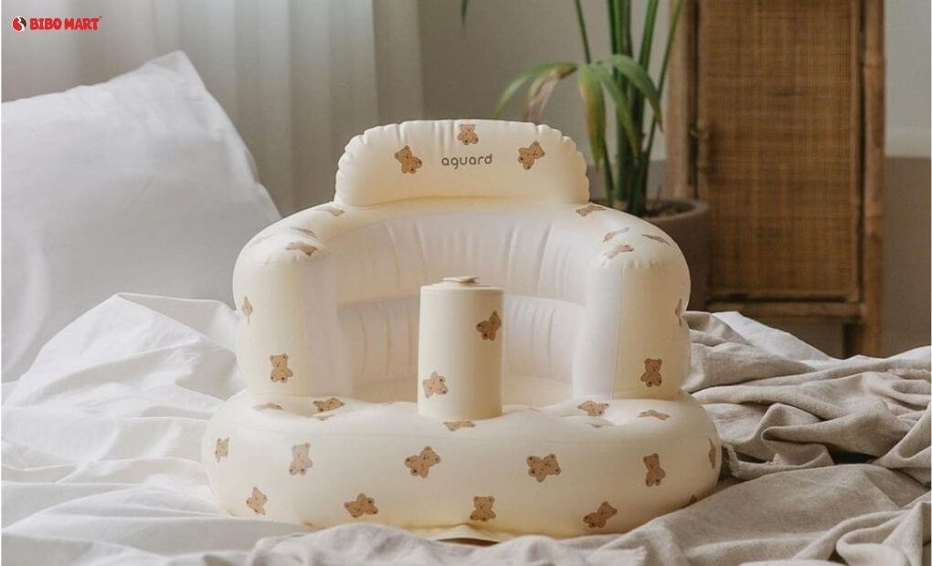 Ghế phao tập ngồi mang lại cảm giác thoải mái cho bé