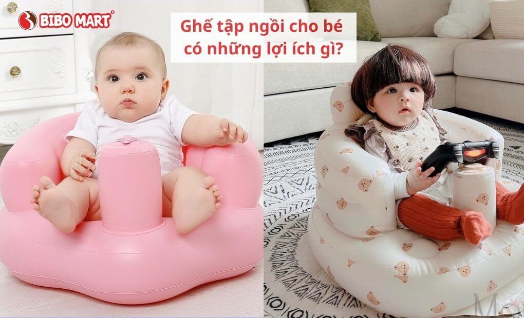Ghế tập ngồi cho bé có những lợi ích gì