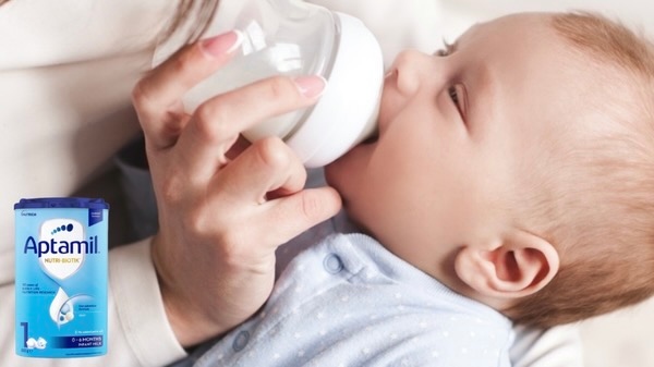 Sữa Aptamil với bảng thành phần giàu dưỡng chất