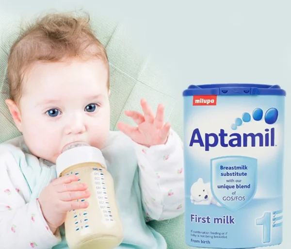 Bé uống sữa Aptamil Úc có tăng cân không?