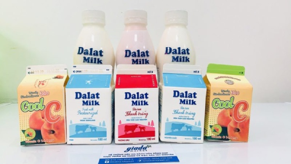 Sữa Đà Lạt Milk được ưa chuộng nhờ hương vị thanh mát tự nhiên