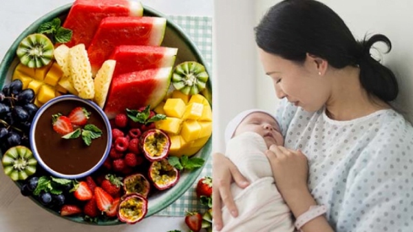 Mẹ nên ăn trái cây sau bữa sáng khoảng 30 p