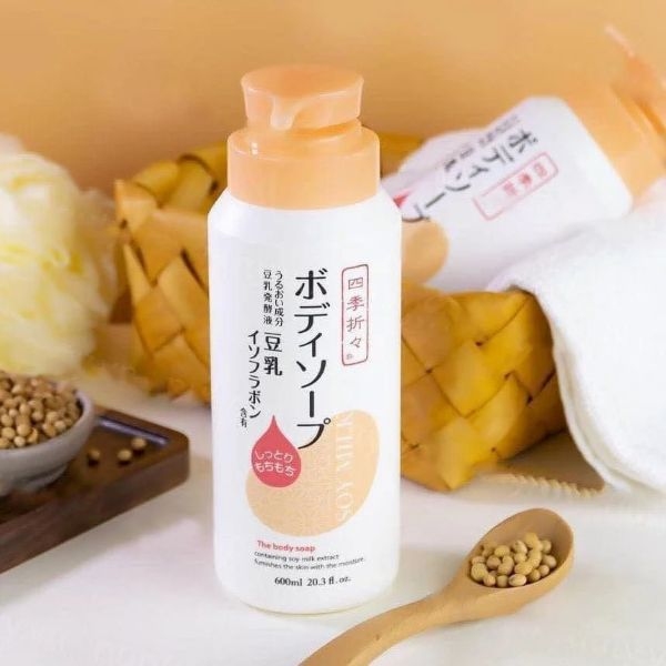 Sữa tắm Soy Milk The Body Soap dưỡng ẩm