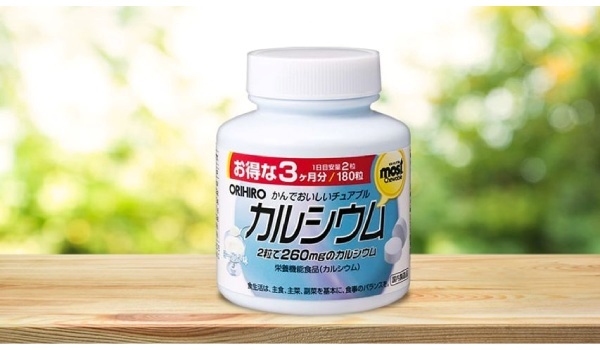 Viên uống bổ sung canxi Orihiro Nhật Bản