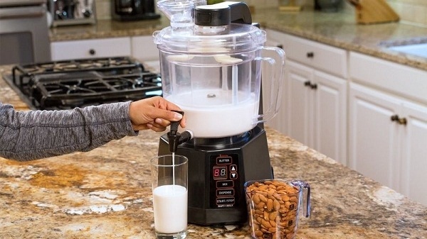 Hướng dẫn làm sữa hạnh nhân bằng máy làm sữa hạt