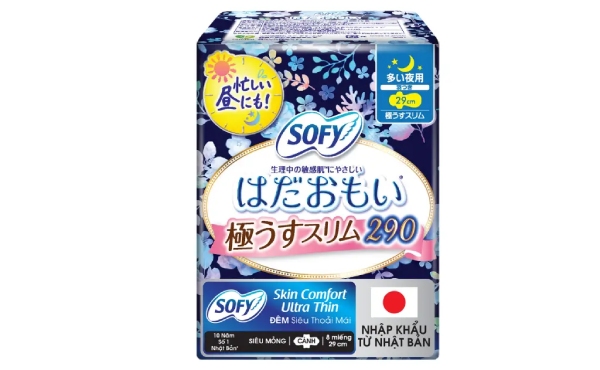 Băng vệ sinh ban đêm Sofy Skin Comfort Ultra Thin