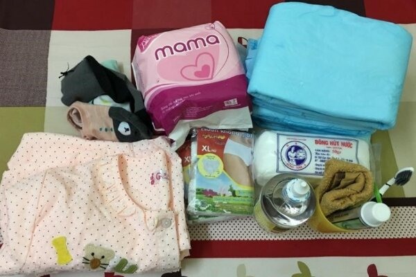 Đồ dùng cần thiết cho mẹ bầu sinh mổ