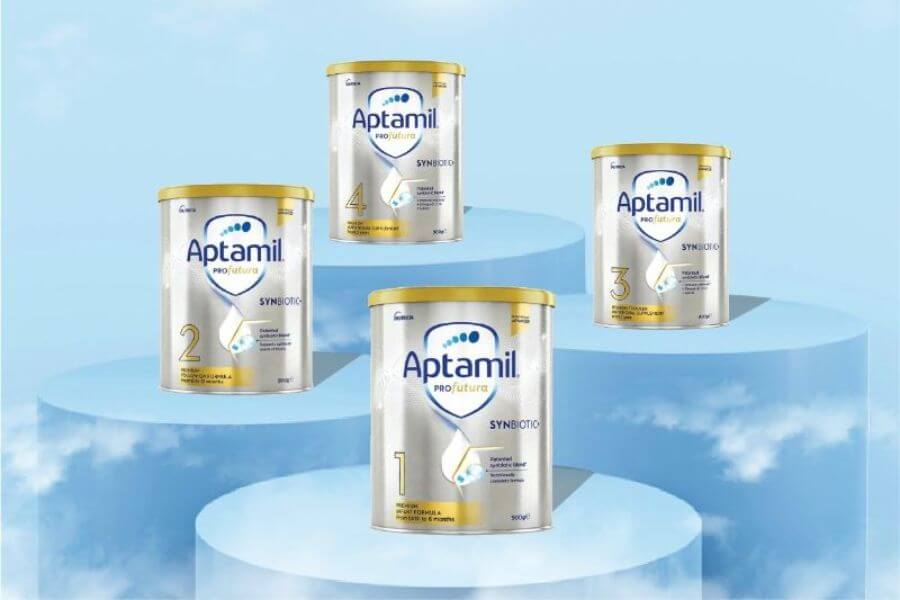 Sữa Aptamil cũng là dòng sữa hỗ trợ bé phát triển toàn diện