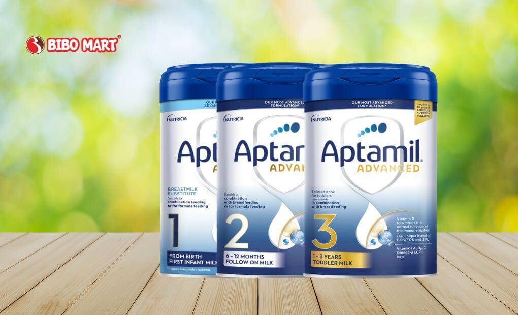 Sữa Aptamil Anh có tăng cân không