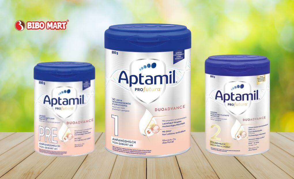 Sữa Aptamil Đức có tăng cân không