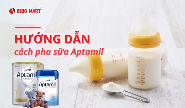 Hướng dẫn cách dùng sữa Aptamil đạt hiệu quả tốt