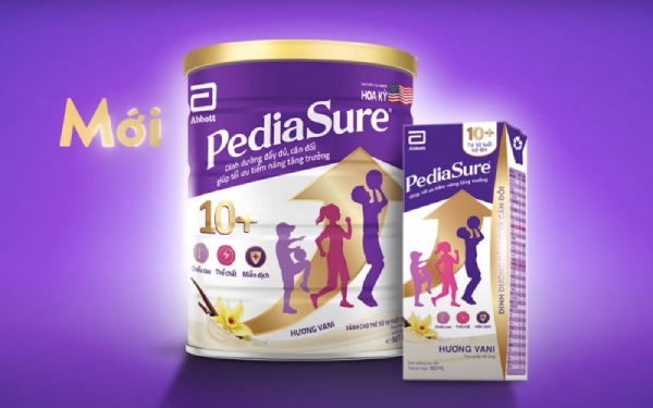 Sữa PediaSure được điều chỉnh để phù hợp với trẻ em Việt Nam
