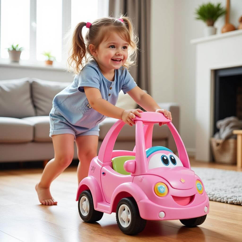 Lợi ích khi sử dụng xe chòi cho bé