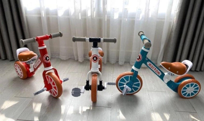 Những loại xe phù hợp với bé