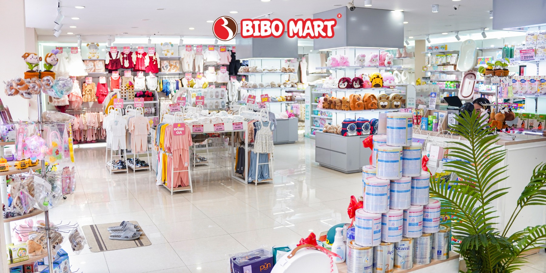 6. Bibo Mart - địa chỉ uy tín cung cấp các sản phẩm Mẹ và Bé chính hãng