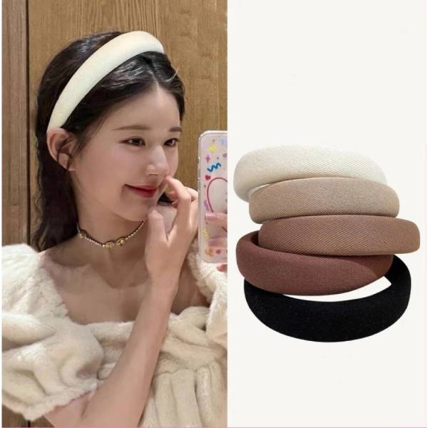 Bờm tóc bản to giúp tạo điểm nhấn cho phong cách thời trang hiện đại