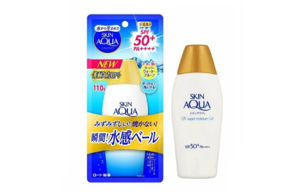 Kem chống nắng Skin Aqua Super Moisture dưỡng da săn chắc