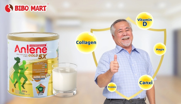 Sữa Anlene giúp cung cấp dinh dưỡng mà không gây tăng đường huyết đột ngột
