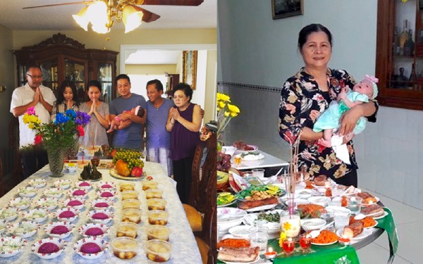 Lễ đầy tháng là dịp để mọi người cùng nhau sum vầy và chào đón thành viên mới