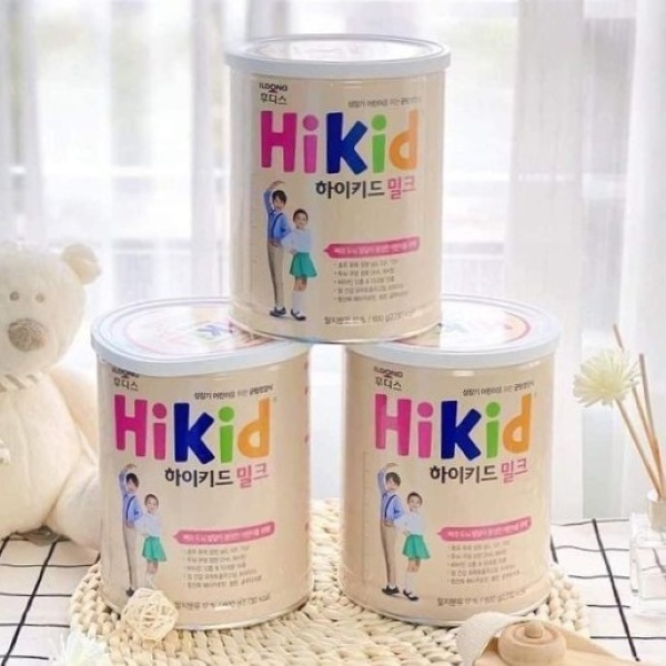 Bảng giá sữa Hikid Hàn Quốc mới nhất
