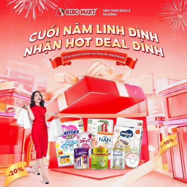 Chương trình siêu sale cuối năm của Bibo Mart