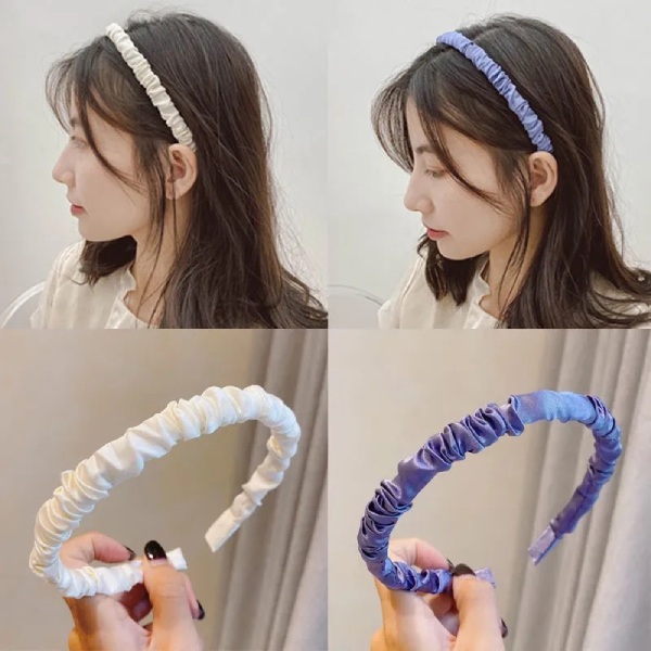 Chiếc bờm vải mảnh dành cho những nàng tóc mỏng