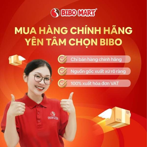 Yên tâm mua hàng chính hãng tại Bibo Mart