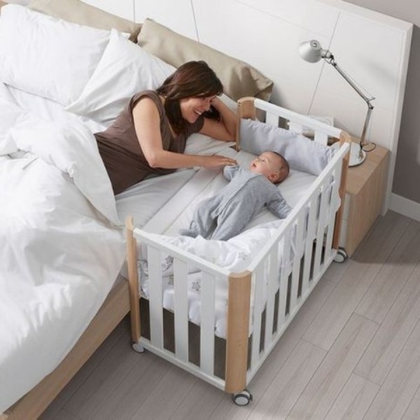 Cũi gỗ có cấu trúc chịu lực tốt, an toàn cho bé khi sử dụng