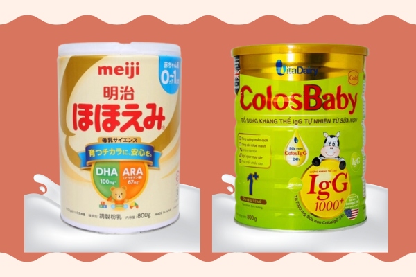 Hai dòng sữa luôn được đánh giá cao nhờ công dụng tuyệt vời