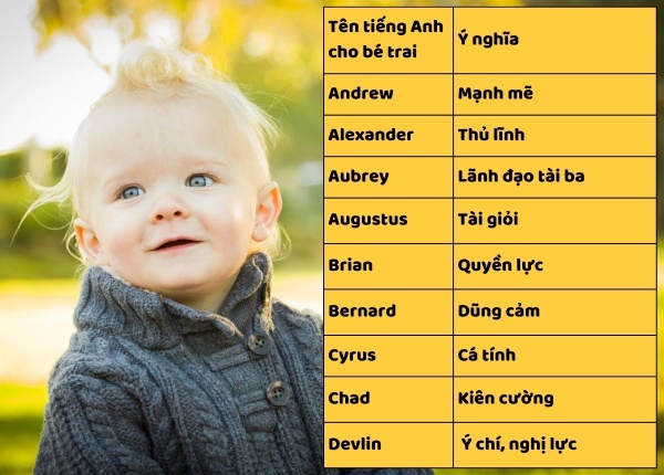 Chọn tên phù hợp với ý nghĩa