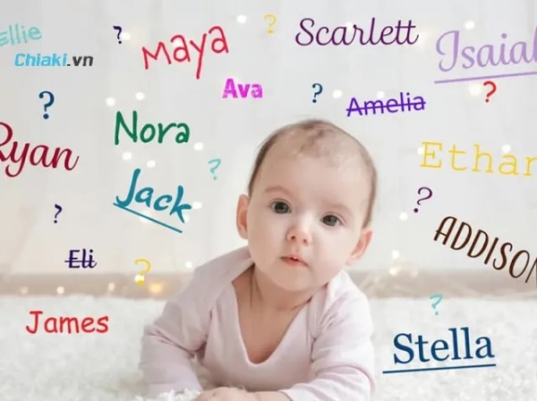 Một số tên Tiếng Anh hay dành cho các bé gái