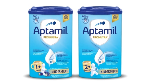 Sữa Aptamil Đức dành cho bé 1 và 2 tuổi trở lên