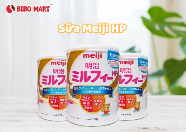 Sữa bột Meiji HP dành cho bé bị dị ứng đạm sữa bò