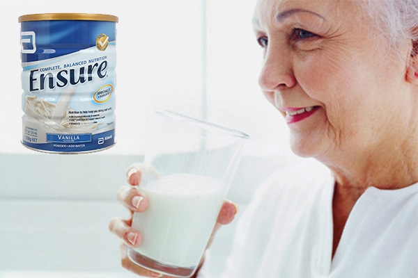 Sữa Ensure với công thức phù hợp cho người lớn tuổi