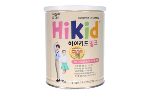 Sữa Hikid hương Vani thơm ngon, dễ uống cho bé