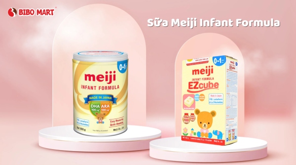 Sữa Meiji Infant Formula dạng bột và dạng thanh