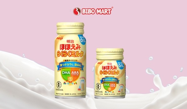 Sữa Meiji 0 1 pha sẵn dạng lon