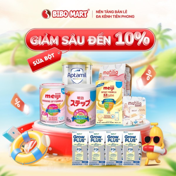 Bibo Mart luôn đem đến cho ba mẹ những ưu đãi hấp dẫn, giá cả tốt